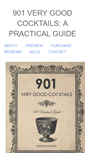 Mobile Screenshot of 901cocktails.com
